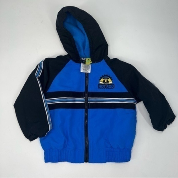 5/$25 SALE MICK-MACK Boys Jacket hot rod Size 18 months - Picture 1 of 4